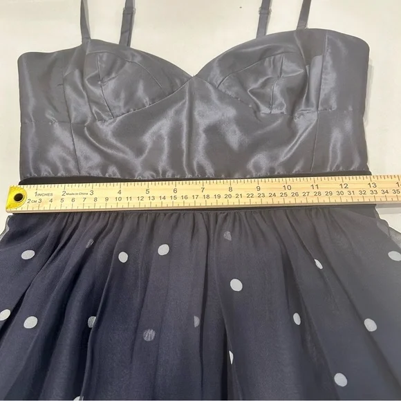 Rebecca Taylor Blue Floral Mini Dress Size 4 - Picture 7 of 14